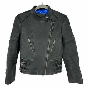 Wilfred Leather Moto Jacket